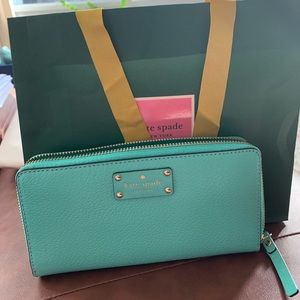 Kate Spade Turquoise Wallet